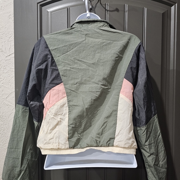Colorblock Bomber Jacket - Picture 2 of 3